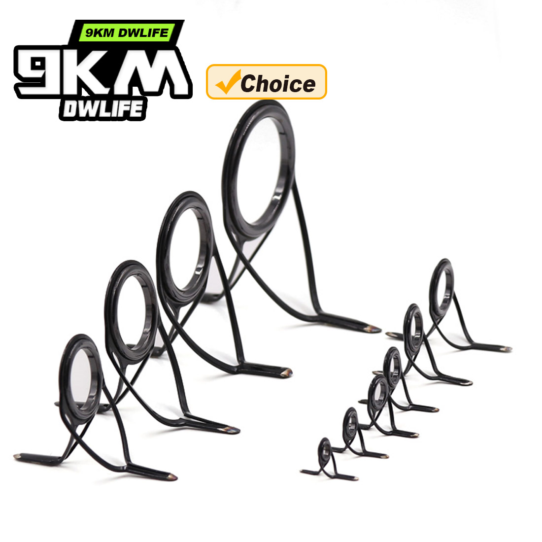9KM OB Gebogen Hengelgeleiders - Fishing Rod Building Kit recensie en prijs