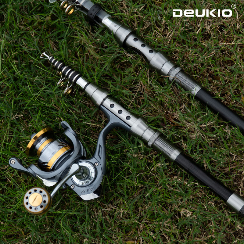 DEUKIO Hengel en Molen Combo T - Fishing Rod Combo recensie en prijs